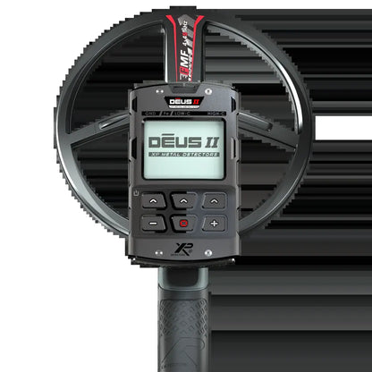 XP DEUS II Waterproof Multi-Frequency Metal Detector with Remote, 11" FMF Search Coil, and WS6 Backphone Headphones