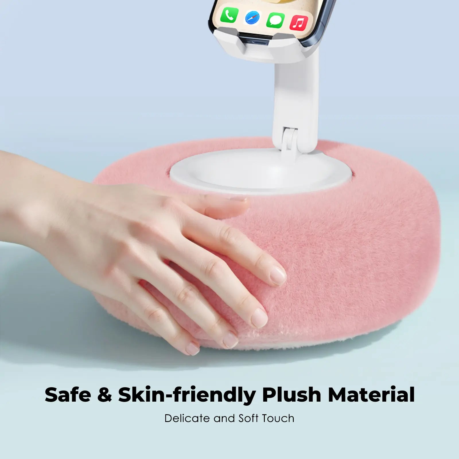 Viozon Bed Phone Holder - Compatible with 3.5-11" Devices, Ideal for Reading and Watching Videos Hands-Free, Includes Pillow Stand and Kindle Accessories