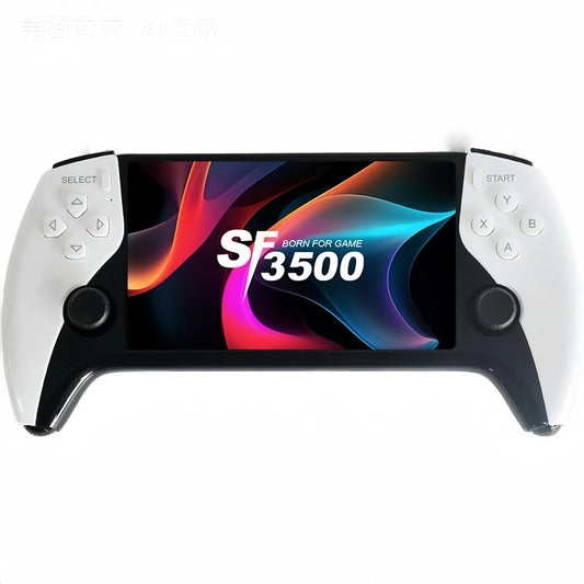 Portable Retro Handheld Game Console - Enhanced Performance with Over 20,000 Built-In Games, 5.5-Inch HD IPS Screen, TV Connectivity, 14+ Emulators, and 5-Hour Battery Life
