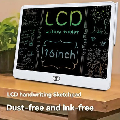 Large LCD Writing Tablet (11/13/16-Inch) - Erasable Electronic Drawing Board for Teens and Adults, Portable Sketchpad for Home, Office, and School, Ideal Digital Writing and Graphics Drawing Tablet, Perfect Back-to-School and Holiday Gift