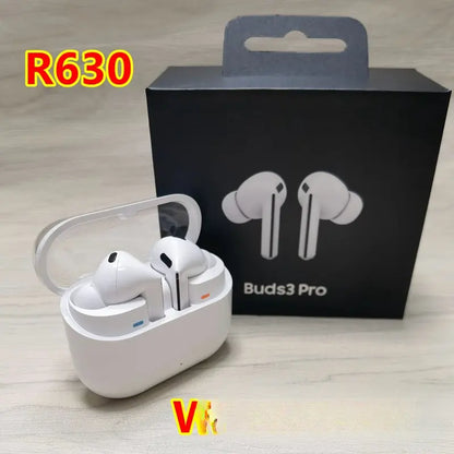 Buds3 Pro R630 Wireless Bluetooth Earphones with Hi-Fi Stereo Sound Quality for Sports and Gaming, Third Generation Upgrade with Retro Childhood Design, Includes Durable Phone Case