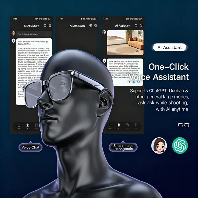[Livefull]Smart Bluetooth Glassesdual Functions with Bluetooth Audio and Polarized Lenses. Featuring Open-Ear Audio, Blue Light Blocking, and UV400 Full Sun Protection. Supports Hands-Free Calling, Unisex Design, Ideal for Driving and Outdoor Activities.