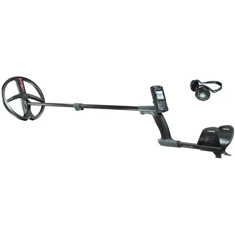 XP DEUS II Waterproof Multi-Frequency Metal Detector with Remote, 11" FMF Search Coil, and WS6 Backphone Headphones