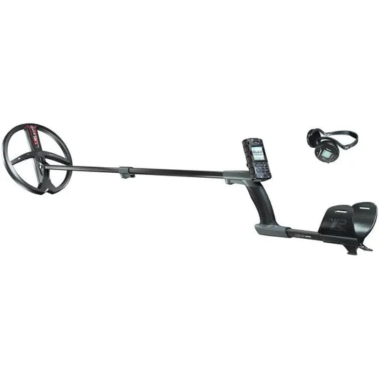 XP DEUS II Waterproof Multi-Frequency Metal Detector with Remote, 11" FMF Search Coil, and WS6 Backphone Headphones