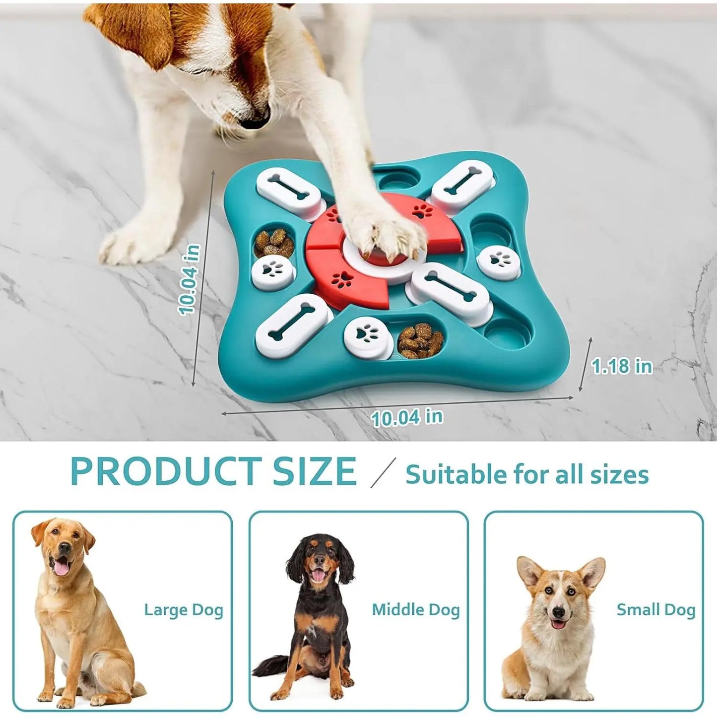 Enrichment Puzzle Toys for Dogs, Cats, and Puppies - Interactive Brain-Boosting Gifts