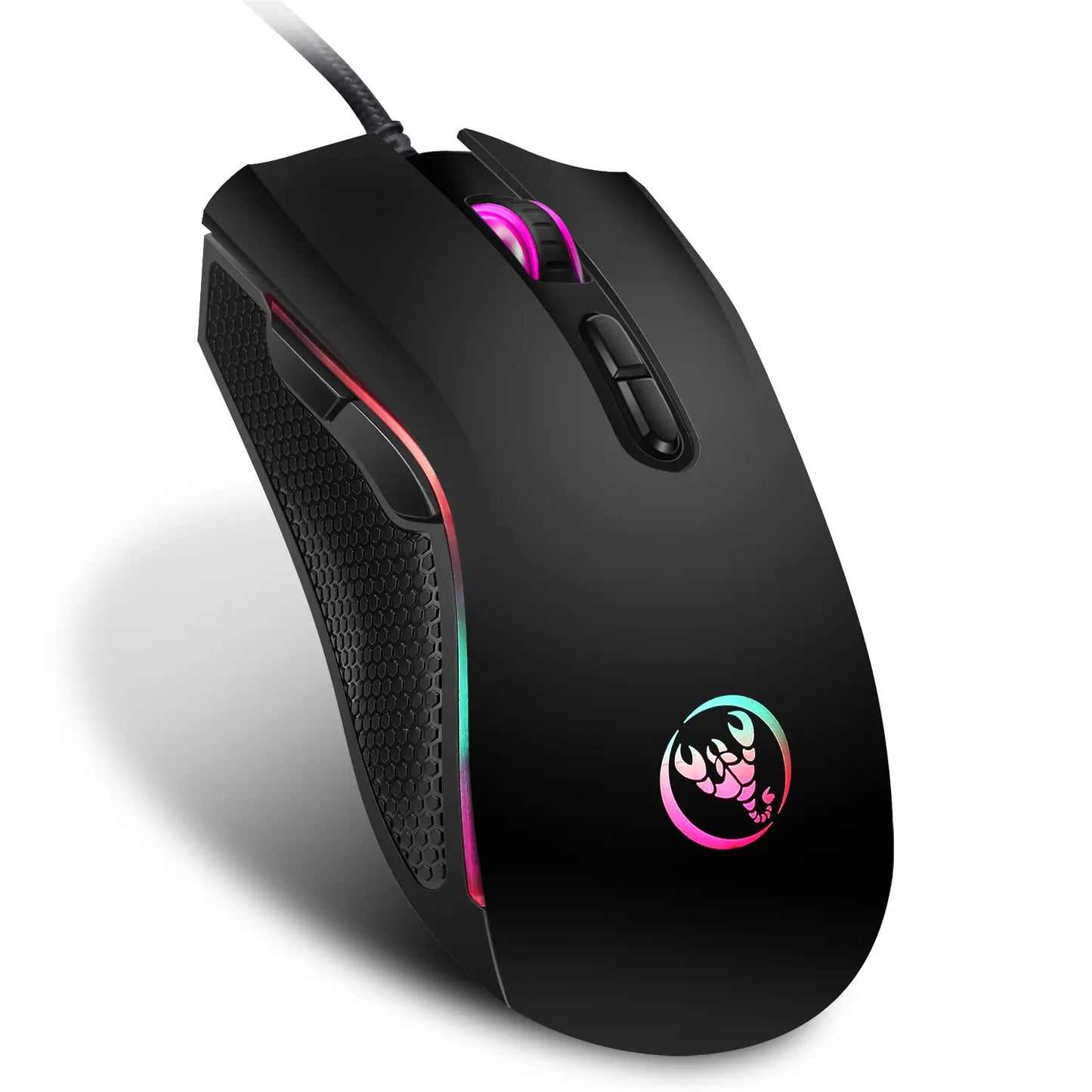 Gaming Keyboard & Mouse Combo - 61 Keys, Compact RGB Wired Keyboard Mouse, Ergonomic Design RGB Backlight Keyboard for PS4, Xbox, PC, Laptop, Mac, Mini, Keyboard, Gaming Setup Accessories