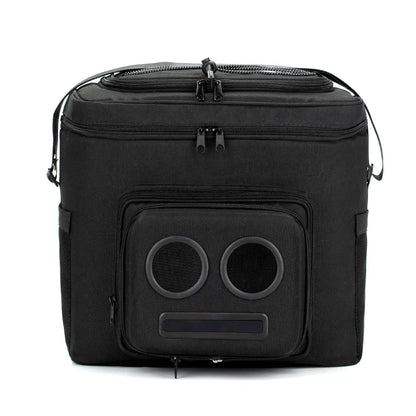 Super Real Cooler with Integrated 20-Watt Bluetooth Speakers for Outdoor Events, Compatible with iPhone and Android Devices, Rechargeable and Ideal for Parties, Festivals, Boating, and Beach Use