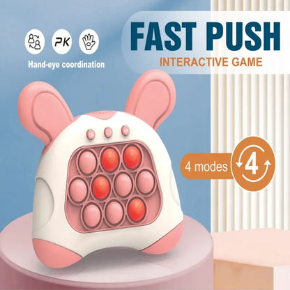 Quick Push Console with Instant Audio Feedback - Fast Target Game