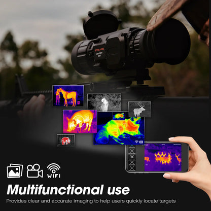 Clearview X350 Thermal Imaging Monocular with Real-Time Heat Detection and HD OLED Display for Outdoor Use