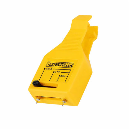 24V DC Car Fuse Tester and Puller – Efficient Tool for Testing, Locating, and Removing Blown ATO/ATC/ATM Blade and Glass Tube Fuses in Vehicle Fuse Boxes