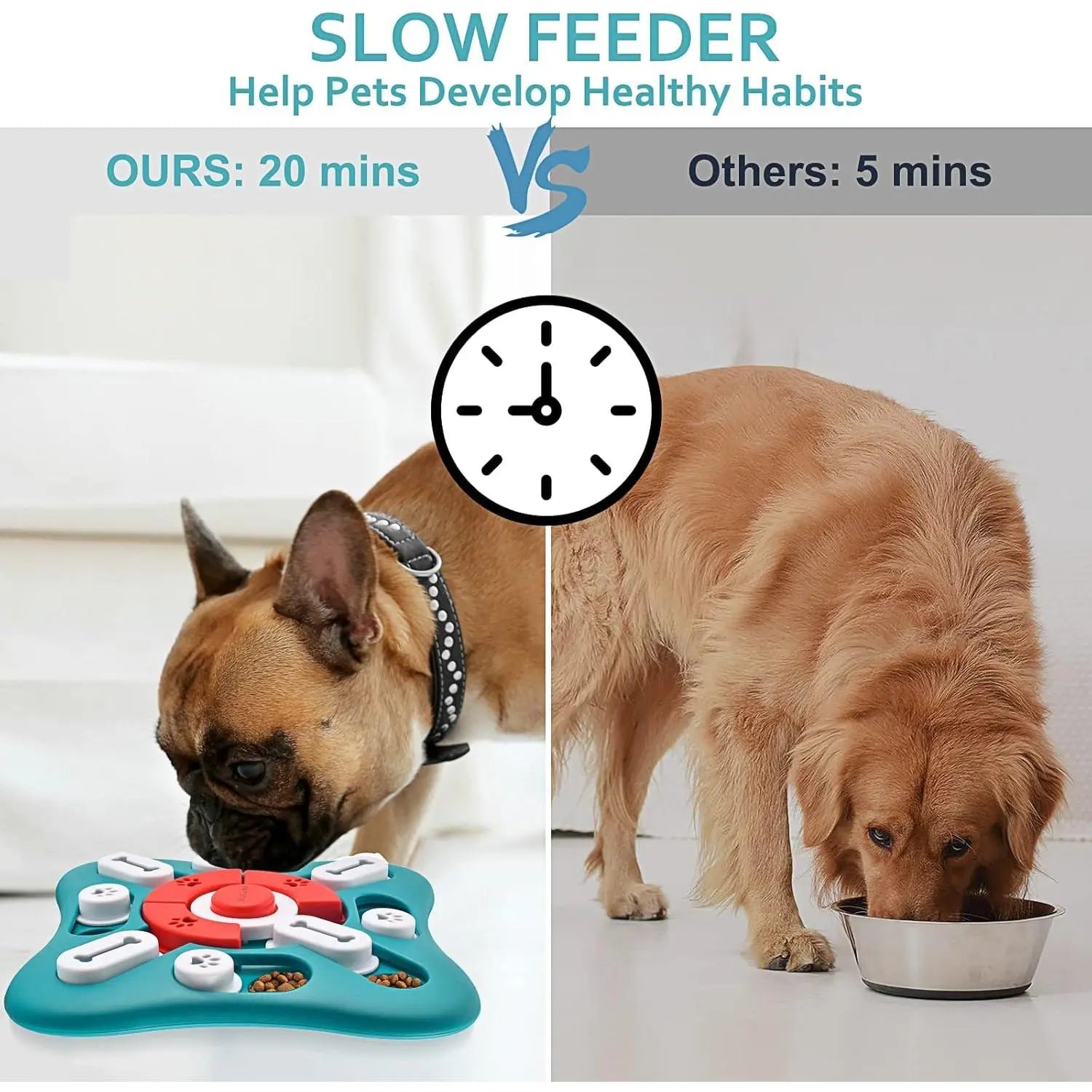 Enrichment Puzzle Toys for Dogs, Cats, and Puppies - Interactive Brain-Boosting Gifts