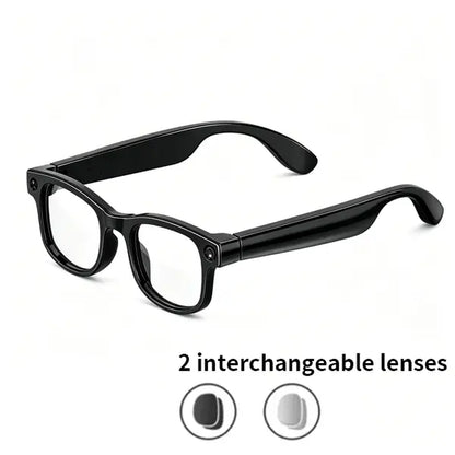 [Livefull]Smart Bluetooth Glassesdual Functions with Bluetooth Audio and Polarized Lenses. Featuring Open-Ear Audio, Blue Light Blocking, and UV400 Full Sun Protection. Supports Hands-Free Calling, Unisex Design, Ideal for Driving and Outdoor Activities.