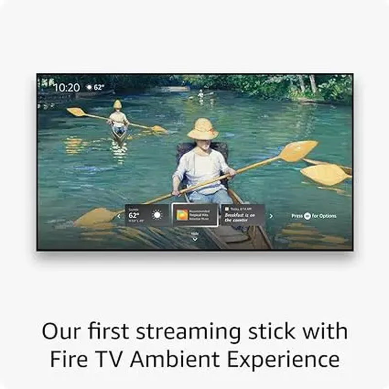 Amazon Fire TV Stick 4K Max Streaming Device with Wi-Fi 6E Support and Access to Free & Live TV
