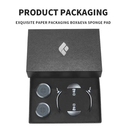 PS5 Edge Elite Wireless Game Controller with Metal Pattern Joystick and Premium Thumbstick Grips, Including Hardware Sliders and Accessories