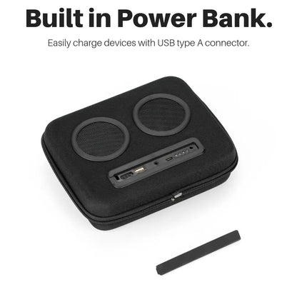 Super Real Cooler with Integrated 20-Watt Bluetooth Speakers for Outdoor Events, Compatible with iPhone and Android Devices, Rechargeable and Ideal for Parties, Festivals, Boating, and Beach Use