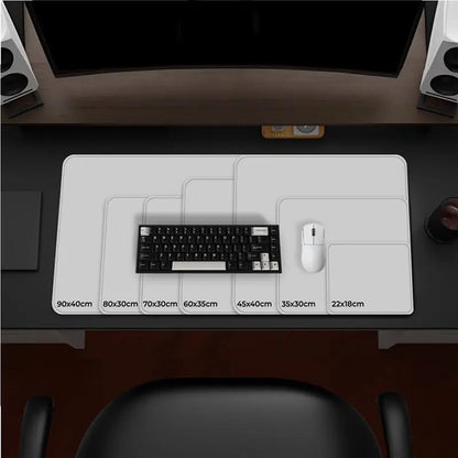Line Pattern Cozy Gaming Mouse Pad, Large Size Mouse & Keyboard Mat with Stitched Edge, Non-Slip Desk Mat for Home Office, Non Slip Mousepad, Office Accessories