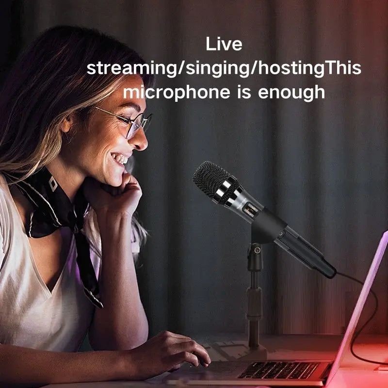 Professional Microphone and Content Creation Kit H20 | Comprehensive Podcast Equipment Bundle for Streaming, Karaoke, Gaming, and iPhone Use