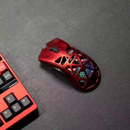 FURYCUBE G11 Tri-Mode Gaming Mouse with PAW 3311 Sensor, 2.4G, Bluetooth, Wired Connectivity, Rechargeable, RGB Lighting - Ideal for Gaming and Office Use, Perfect Birthday Gift for Him