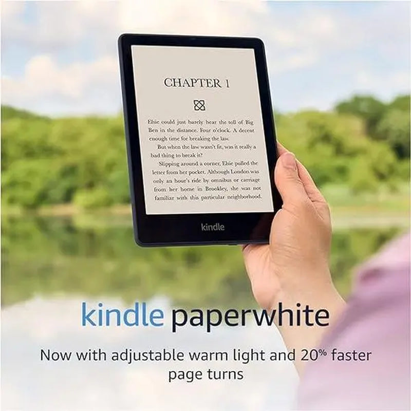Amazon Kindle Paperwhite (16 GB) – Enhanced Display, Adjustable Warm Light, and Expanded Features