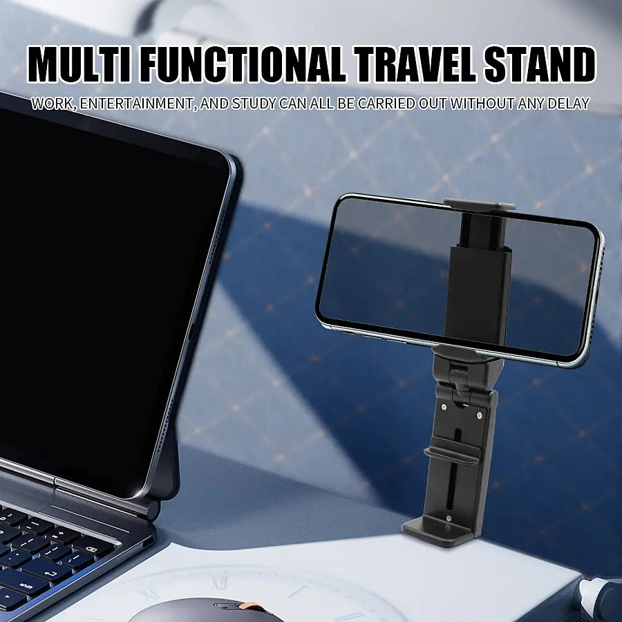 1 Count Universal 360-Degree Rotatable Multi-Angle Adjustable Phone Stand, Phone Holders, Cell Phone Swivel Mount, Phone Accessories for Flights, Travel and Business Trips #GLOBAL PICKS