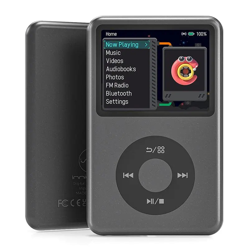 Innioasis Y1 Retro MP3 Player with Bluetooth - 2000s Digital Music & Video Player, 2.4" Display, Hi-Fi Sound, Portable Music Player for Daily Use