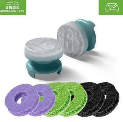 Professional Thumbstick Grips for PS4/PS5 and Xbox - High-Rise and Mid-Rise Analog Stick Covers for Enhanced Controller Performance
