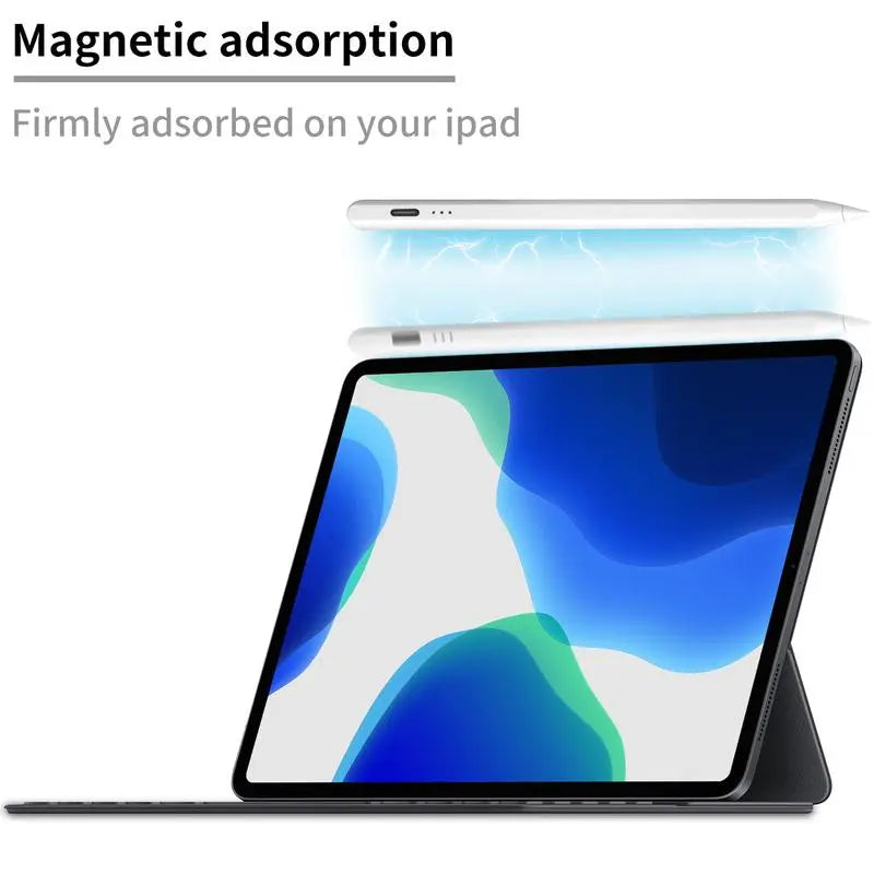 Stylus Pen for iPad (6th-11th Generation) - Active Pencil Compatible with 2018-2025 iPad Pro (11"/12.9"/M4), iPad Air (3/4/5/M2/M3/M4), and iPad Mini (5/6/7) - Ideal Father's Day Gift