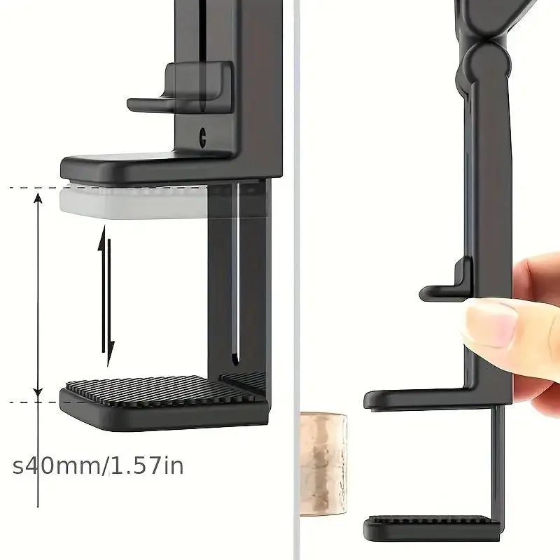 1 Count Universal 360-Degree Rotatable Multi-Angle Adjustable Phone Stand, Phone Holders, Cell Phone Swivel Mount, Phone Accessories for Flights, Travel and Business Trips #GLOBAL PICKS