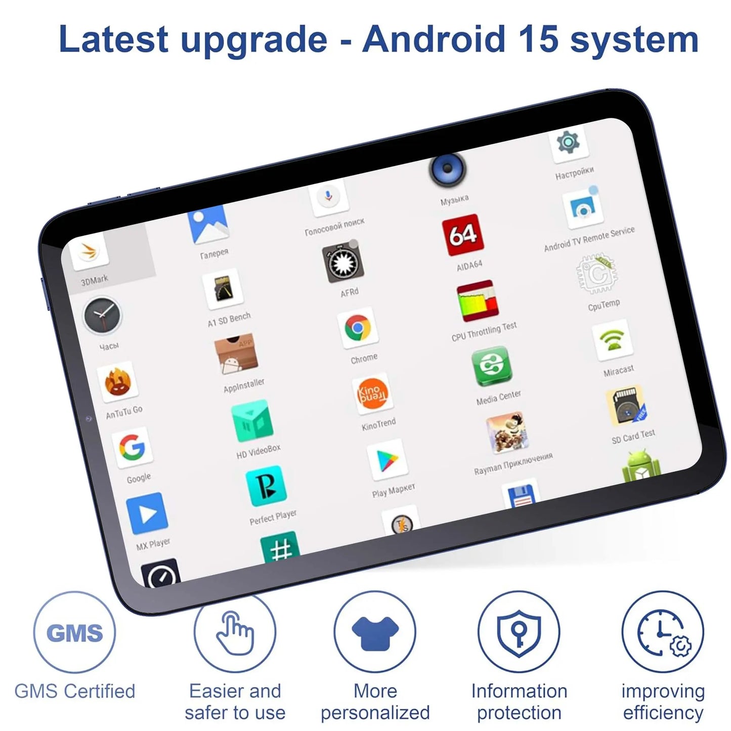 Ultra Slim 10.1” Android Tablet with Keyboard and Stylus - Versatile All-In-One Device for Academic and Professional Use, Ideal for Daily Productivity and Entertainment