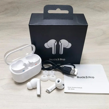Buds3 Pro R630 Wireless Bluetooth Earphones with Hi-Fi Stereo Sound Quality for Sports and Gaming, Third Generation Upgrade with Retro Childhood Design, Includes Durable Phone Case
