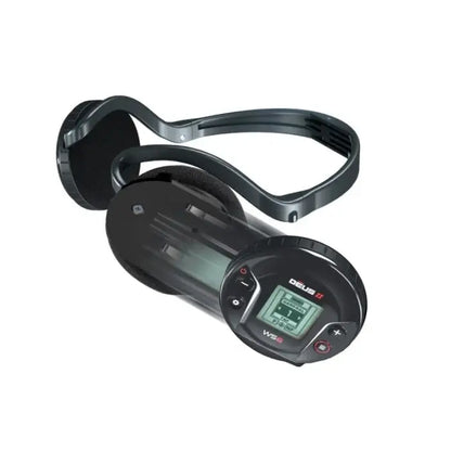 XP DEUS II Waterproof Multi-Frequency Metal Detector with Remote, 11" FMF Search Coil, and WS6 Backphone Headphones