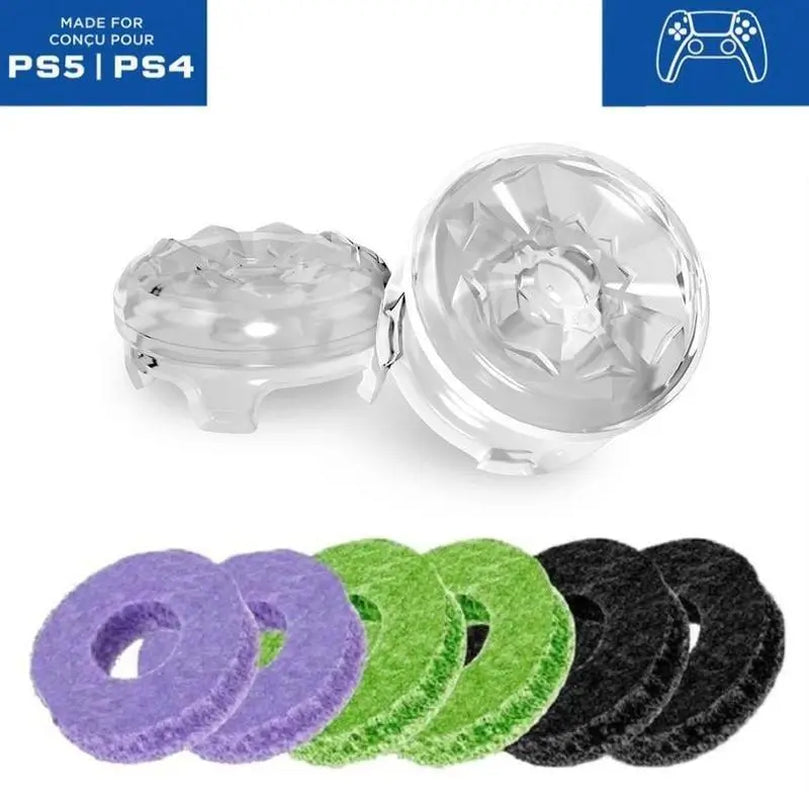 Professional Thumbstick Grips for PS4/PS5 and Xbox - High-Rise and Mid-Rise Analog Stick Covers for Enhanced Controller Performance