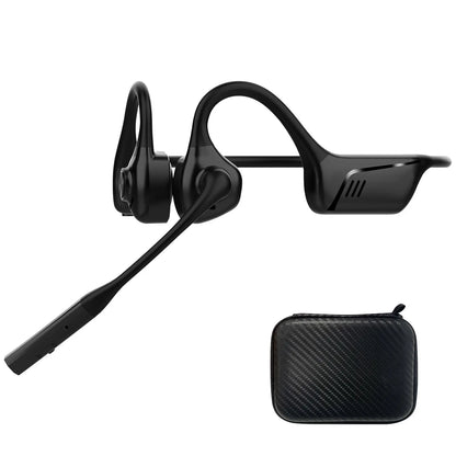 2B2C LK02 Open Ear Bluetooth Headphones - Noise Cancelling with ENC Technology - Multi-Button Controls - Wireless Office and Gaming Headset - Ideal for Professionals