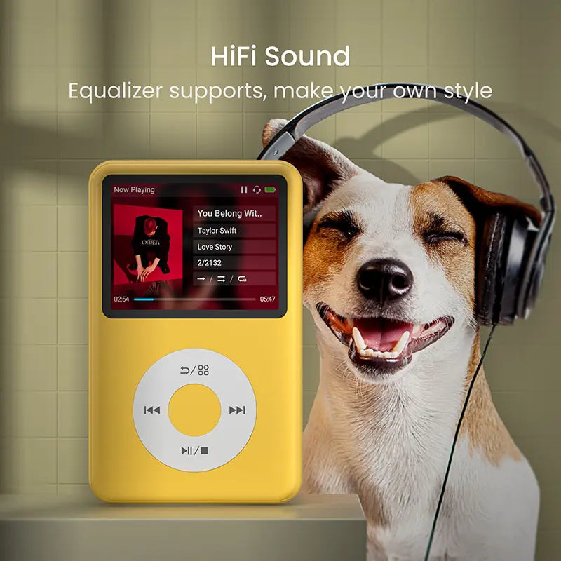 Innioasis Y1 Retro MP3 Player with Bluetooth - 2000s Digital Music & Video Player, 2.4" Display, Hi-Fi Sound, Portable Music Player for Daily Use