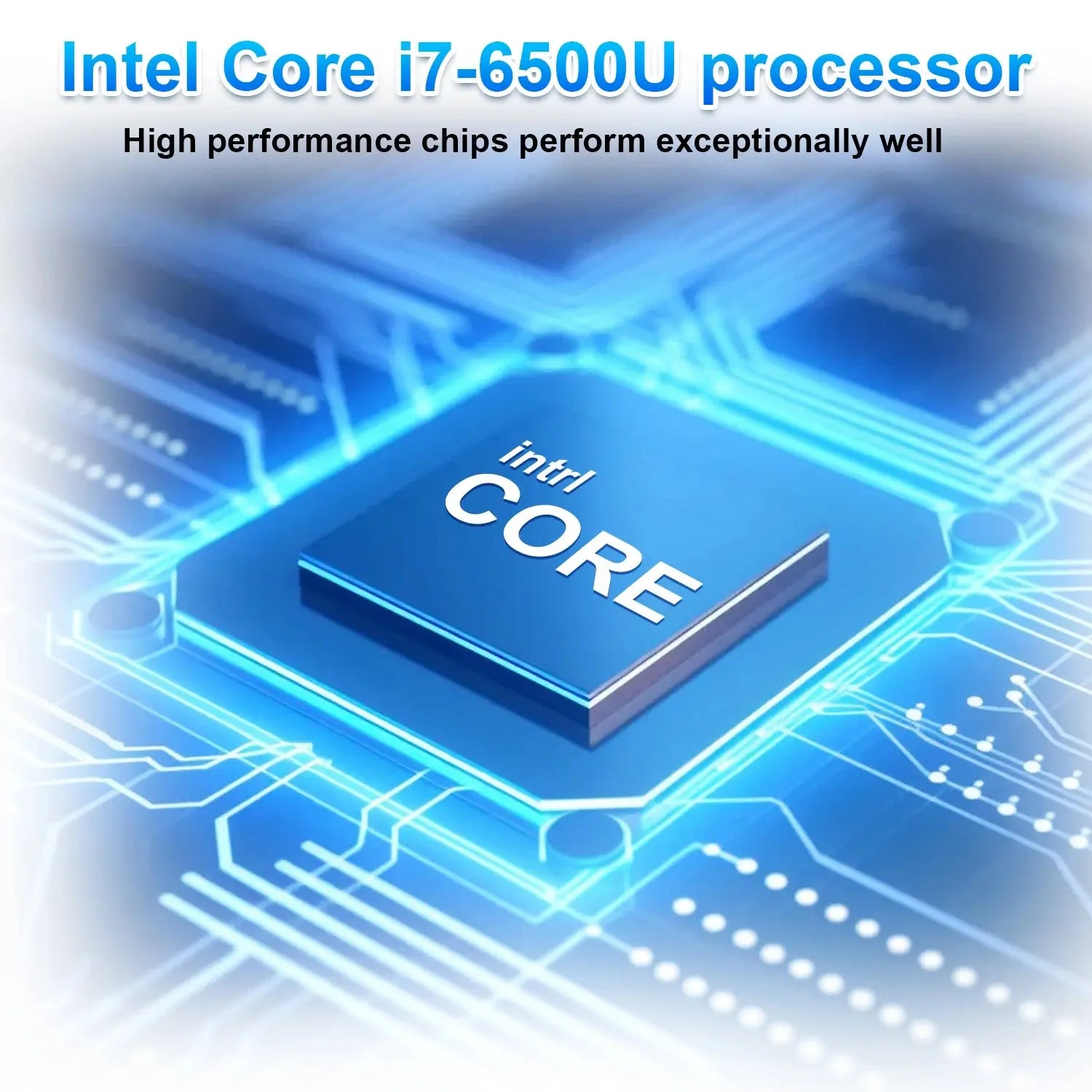 15.6" Portable Laptop with Intel Core i7-6500U, 32GB RAM, 2048GB SSD, 5000mAh Battery, Windows 11 Pro, and 3-Year Warranty